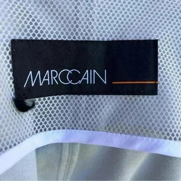 MARC CAIN cotton blend  zippered jacket top SZ M - Picture 8 of 17